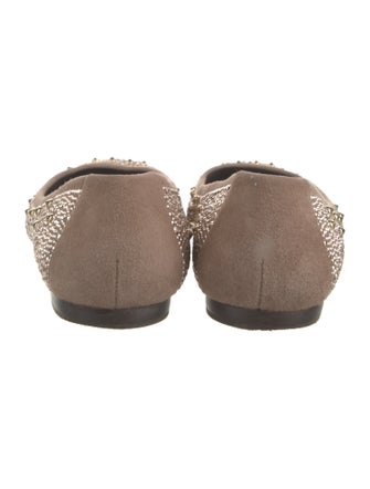 Stuart Weitzman Suede Flats