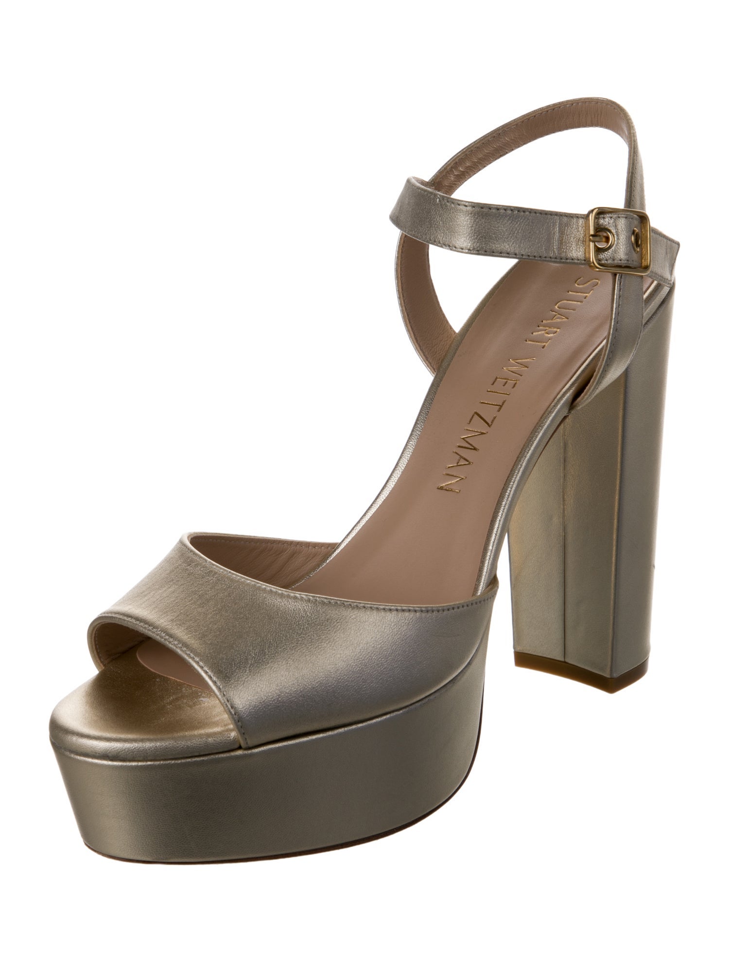 Stuart Weitzman Leather Sandals