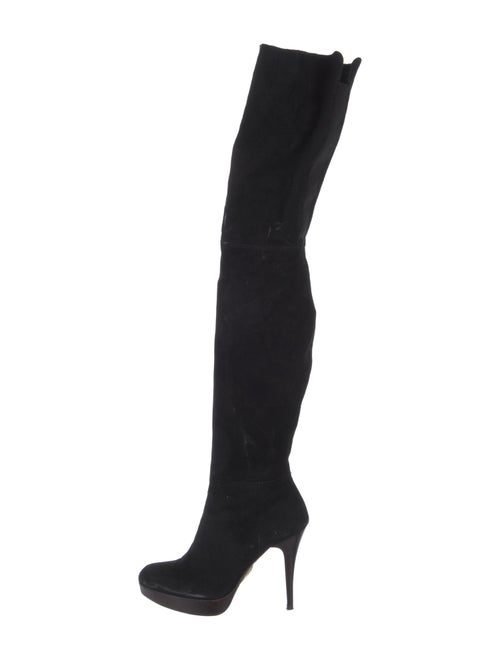 Stuart Weitzman Suede Sock Boots