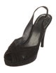 Stuart Weitzman Suede Slingback Pumps