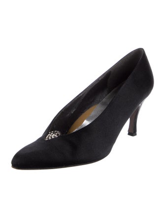 Stuart Weitzman Satin Pumps