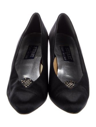 Stuart Weitzman Satin Pumps