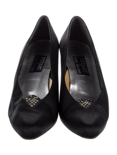 Stuart Weitzman Satin Pumps