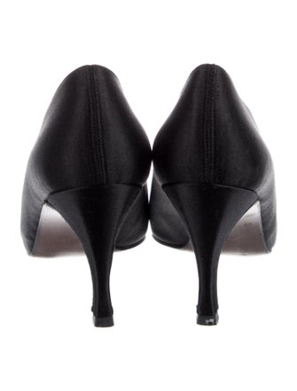 Stuart Weitzman Satin Pumps