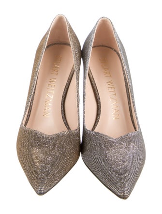 Stuart Weitzman Glitter Pumps