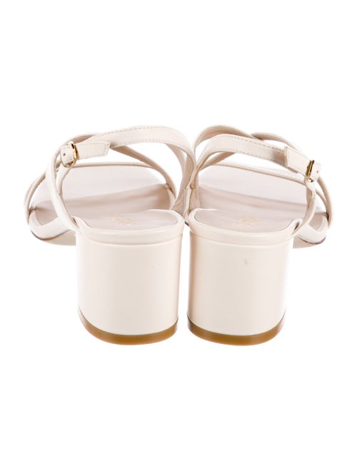 Stuart Weitzman Leather Slingback Sandals