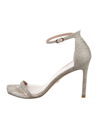 Stuart Weitzman Glitter Sandals
