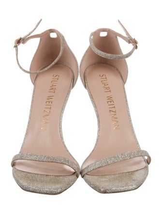 Stuart Weitzman Glitter Sandals