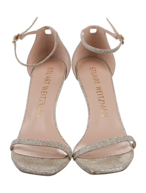 Stuart Weitzman Glitter Sandals