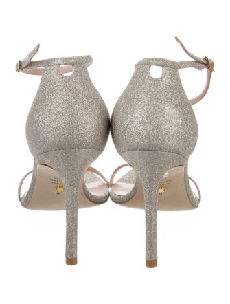 Stuart Weitzman Glitter Sandals