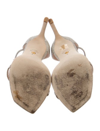 Stuart Weitzman Glitter Sandals