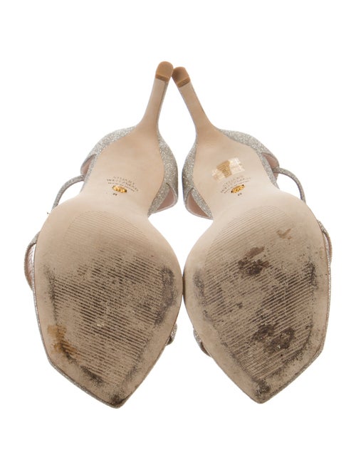 Stuart Weitzman Glitter Sandals