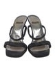 Stuart Weitzman Beaded Accents Slides
