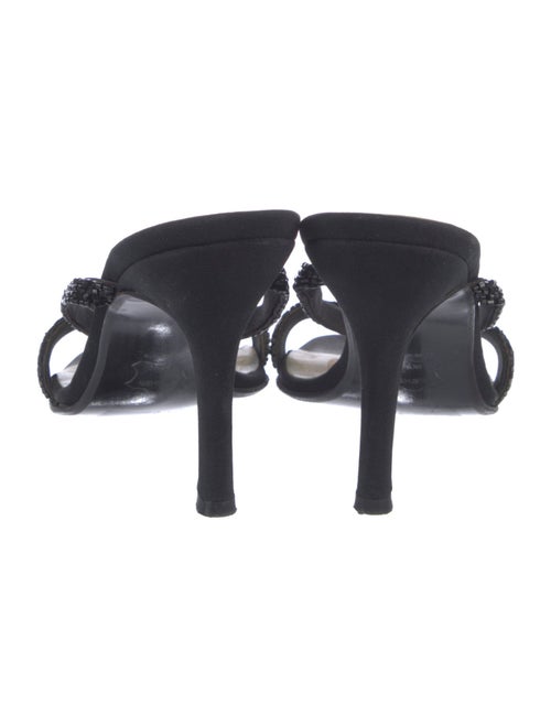 Stuart Weitzman Beaded Accents Slides