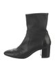 Stuart Weitzman Leather Sock Boots