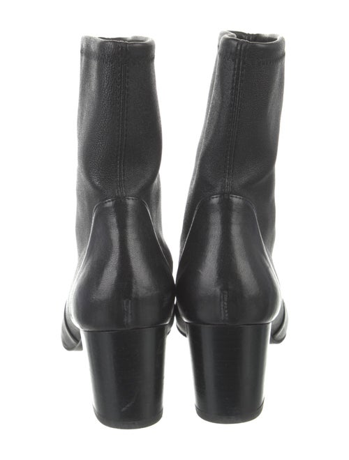 Stuart Weitzman Leather Sock Boots