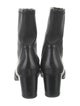 Stuart Weitzman Leather Sock Boots