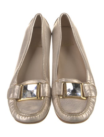 Stuart Weitzman Leather Flats