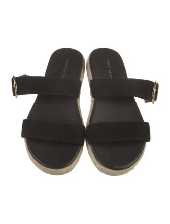 Stuart Weitzman Suede Espadrilles