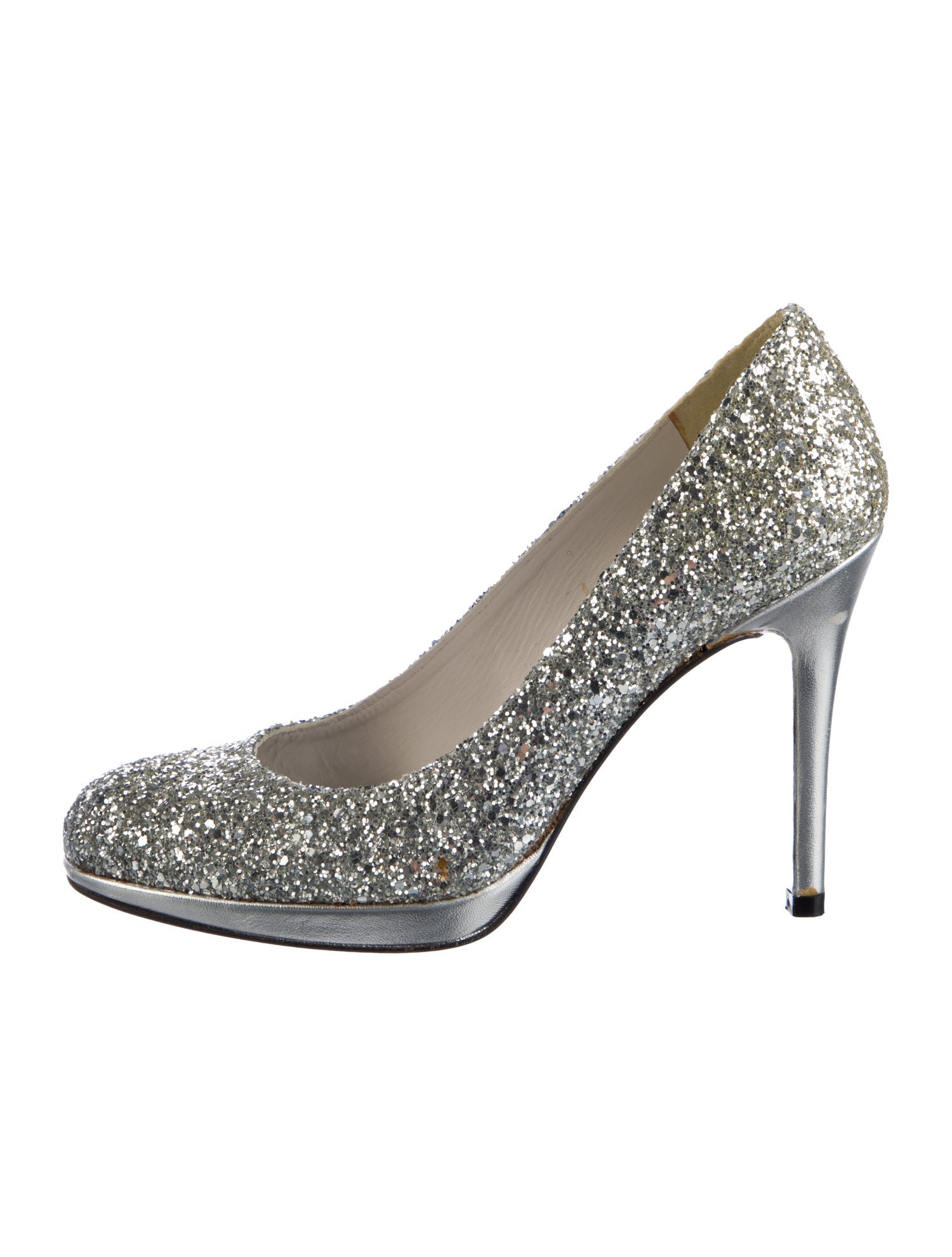 Stuart Weitzman Glitter Pumps