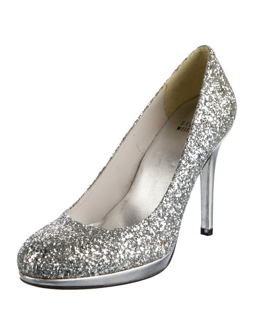 Stuart Weitzman Glitter Pumps