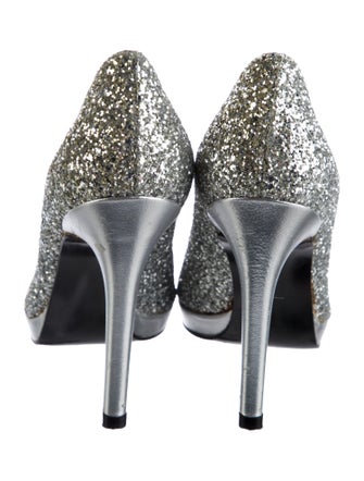 Stuart Weitzman Glitter Pumps