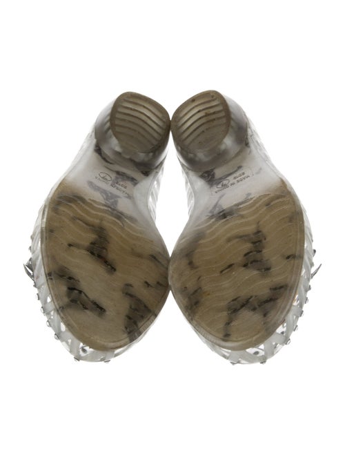 Stuart Weitzman Patent Leather Bow Accents Ballet Flats