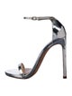 Stuart Weitzman Patent Leather Sandals