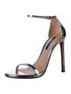 Stuart Weitzman Patent Leather Sandals