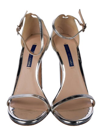Stuart Weitzman Patent Leather Sandals