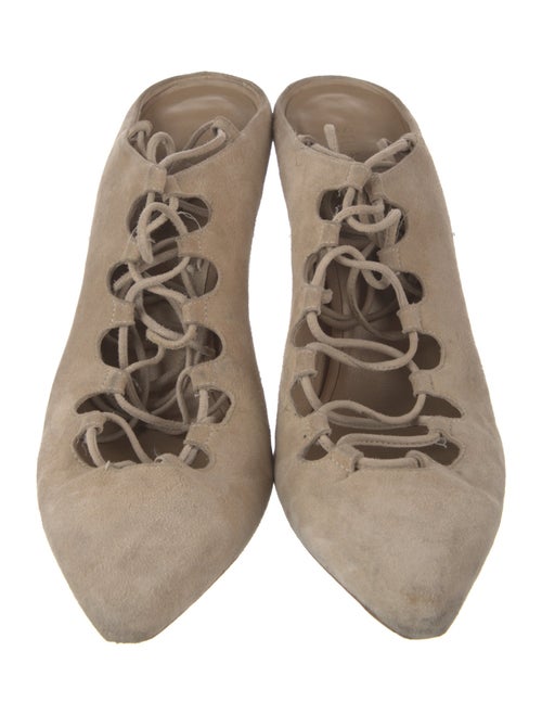 Stuart Weitzman Suede Slingback Pumps