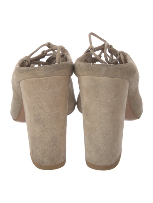 Stuart Weitzman Suede Slingback Pumps