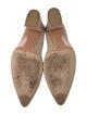 Stuart Weitzman Suede Slingback Pumps