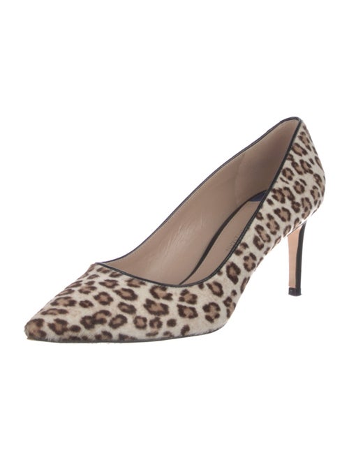 Stuart Weitzman Ponyhair Animal Print Pumps