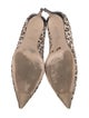 Stuart Weitzman Ponyhair Animal Print Pumps