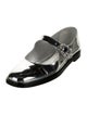 Stuart Weitzman Patent Leather Crystal Embellishments Mary Jane Flats