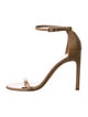 Stuart Weitzman Patent Leather Sandals