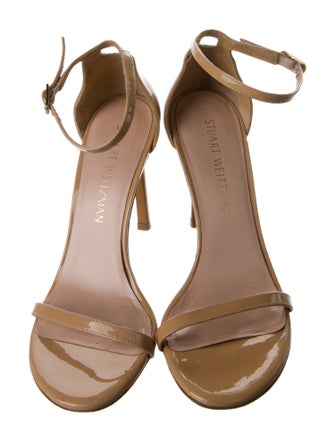 Stuart Weitzman Patent Leather Sandals