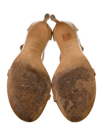 Stuart Weitzman Patent Leather Sandals