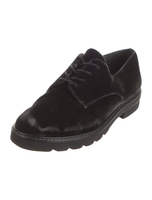 Stuart Weitzman Velvet Oxfords