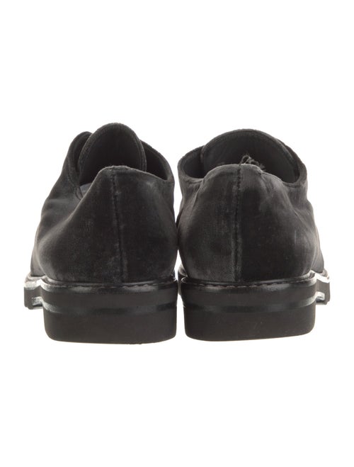 Stuart Weitzman Velvet Oxfords