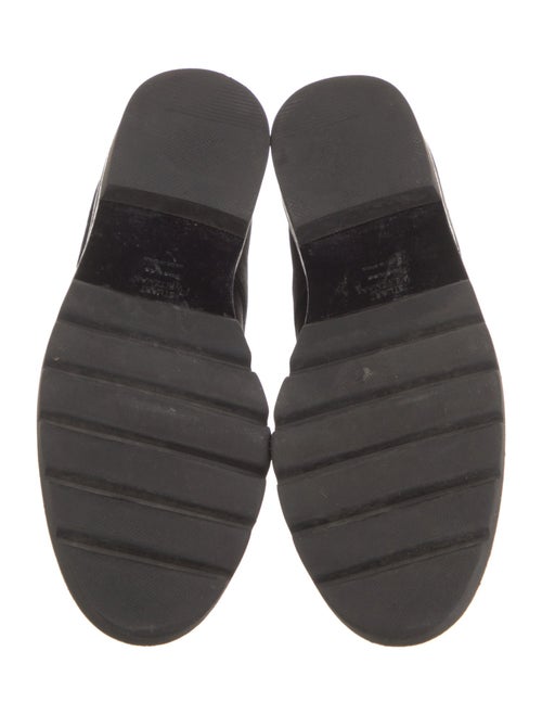 Stuart Weitzman Velvet Oxfords