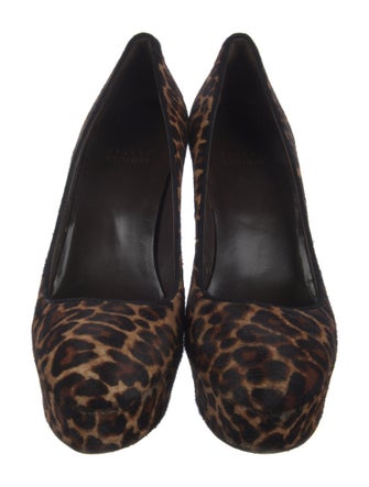 Stuart Weitzman Ponyhair Animal Print Pumps