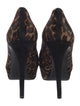 Stuart Weitzman Ponyhair Animal Print Pumps
