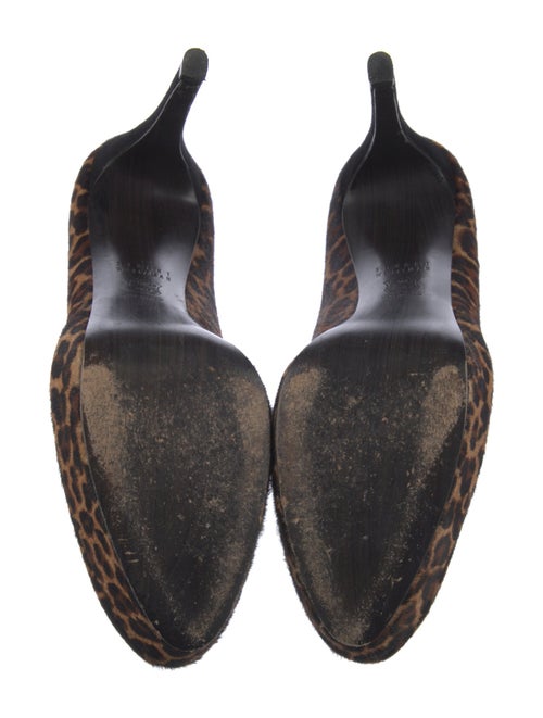 Stuart Weitzman Ponyhair Animal Print Pumps