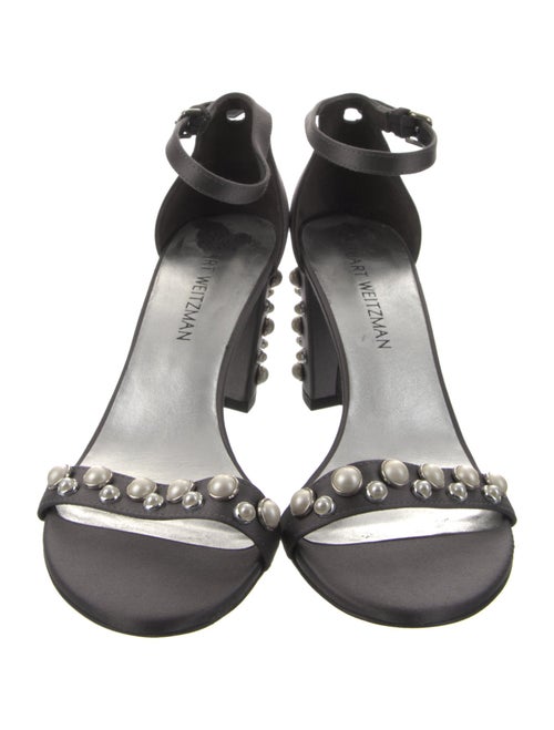 Stuart Weitzman Suede Slingback Sandals