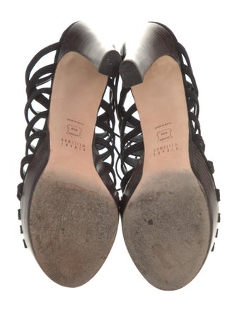 Stuart Weitzman Suede Slingback Sandals