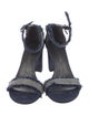 Stuart Weitzman Denim Printed Sandals