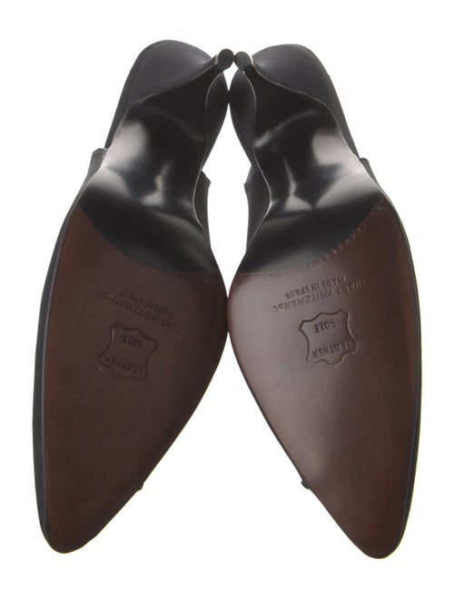 Stuart Weitzman Crystal Embellishments Slingback Pumps