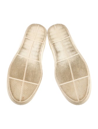 Stuart Weitzman Leather Crystal Embellishments Sneakers